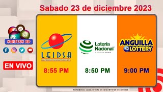 Lotería Nacional LEIDSA y Anguilla Lottery en Vivo 📺│Sábado 23 de diciembre 2023  855 PM [upl. by Lleira]