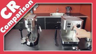 DeLonghi Dedica vs Capresso EC Pro CR Comparison [upl. by Eserehs]