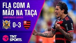 PEDRO MARCA DOIS FLA SE APROVEITA DE GOL CONTRA E FICA PERTO DO TÍTULO  NOVA IGUAÇU 0X3 FLAMENGO [upl. by Aruon728]