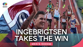 Mens 5000m Final  World Athletics Championships Oregon 2022 [upl. by Vaientina]