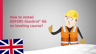 GLASGRID APPLICATION ON LEVELING COURSE [upl. by Martinelli]