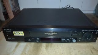 Lettore VHS Sony SLVSE80 Test Funzionamento [upl. by Shandeigh]