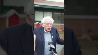 Bernie Sanders deeply concerned about Trump claiming voter fraud and inciting violence [upl. by Zetram]