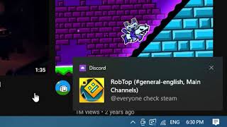 When robtop said check steam 22 reaction [upl. by Anabal]