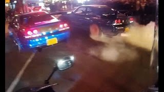 Kream Developments Picadilly Boy Racers London 161114 FLAMES [upl. by Luanne]