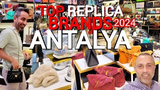 ANTALYA TURKEY TOP FAKE BRANDS  SHOES amp BAGS 2024 [upl. by Korie886]