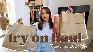 TRY ON HAUL autunno 2024 🍂 PrimarkHampMBershka amp Stradivarius [upl. by Pish]