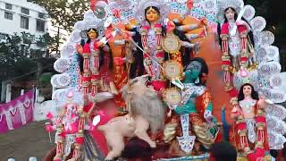 Durga Murti Bisorjon live from Sadarghat সদরঘাট থেকে লাইভ দুর্গামূর্তি বিসর্জন [upl. by Yesrej]