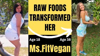 186  Lose Weight amp Gain Health on Raw Foods  MsFitVegan Jeanette Donofrio [upl. by Amein]