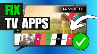 LG Smart TV Apps Not Working FIX Netflix Prime Hulu Max Youtube Disney etc [upl. by Ahtael525]