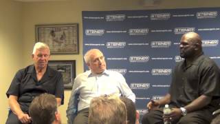 Lawrence Taylor and Bill Parcells Interview with Brandon Steiner [upl. by Bencion]