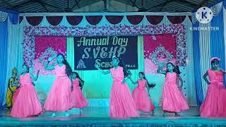 JILKA JILKARE SONG  DANCE performancePUSHPAKA VIMANA MOVIE SVPEH SCHOOL JOGFALS [upl. by Eirlav]