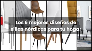 SILLAS NORDICAS Los 6 mejores diseños de sillas nórdicas para tu hogar [upl. by Ennej783]