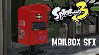 Plaza Post Mailbox SFX  Splatoon 3 [upl. by Llednol813]