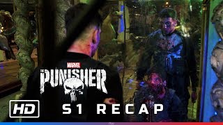 THE PUNISHER – Season 1 Recap HD [upl. by Akcirederf]