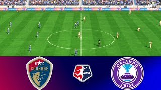 North Carolina Courage vs Orlando Pride  June 15 2024  NWSL  FC 24 Gameplay [upl. by Mellisa]