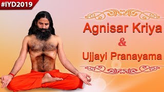 Ujjayi Pranayama amp Agnisar Kriya  Swami Ramdev [upl. by Seravat898]