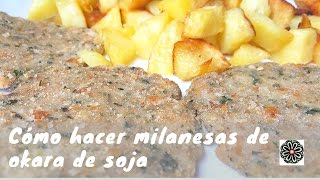 Milanesas veganas de soja 🌱 Caseras y Fáciles [upl. by Eerrehs918]