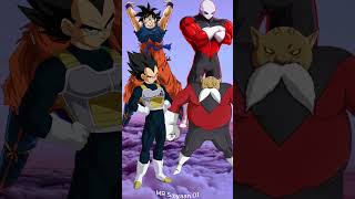 Who is stronger Goku Vegeta VS Jiren Toppo short dbs [upl. by Jessie]