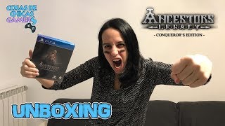 ANCESTORS LEGACY CONQUERORS EDITION  UNBOXING [upl. by Yrannav]