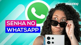 Como colocar senha no WhatsApp [upl. by Rochelle348]