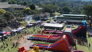 Market Day Drone Footage at The Wykeham Collegiate in Pietermaritzburg 4k [upl. by Roskes697]