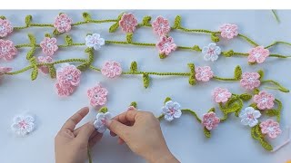 wall hanging crochet tutorial  crochet wall decoration ideas [upl. by Sholom176]