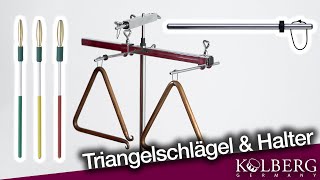 KLANGWELT 005  Triangelschlägel quotESquot amp Halter quotFSquot [upl. by Anwahsad914]