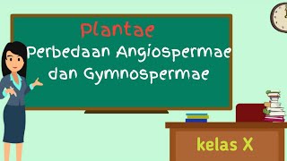 Perbedaan Angiospermae Dan Gymnospermae [upl. by Bullard]