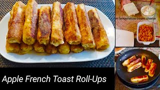 Apple French Toast RollUps Recipe  French Toast Recipe  Breakfast Recipe 😋 [upl. by Nevai]