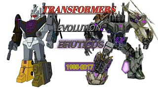 BRUTICUS Evolution in Cartoons and Video Games 19852017  Transformers [upl. by Ally]