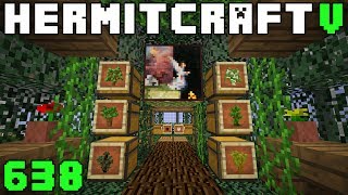 Hermitcraft V 638 Touring PythonGBs Underground Village [upl. by Nitin36]