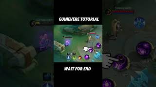 Guinevere Tutorial mlbb mlcreatorcamp mobilelegends [upl. by Ivett637]