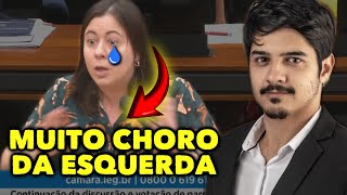 Samia Bomfim chorando com a cassação do namorado Glauber Braga  Curitiba é 20221 [upl. by Seana]