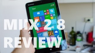 Lenovo Miix 2 8 Review [upl. by Worra]