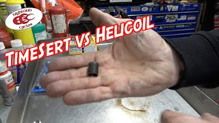 TimeSert Vs Helicoil  Where do I use a Timesert  Where do I use a Helicoil  Highland Cycles [upl. by Dilan]