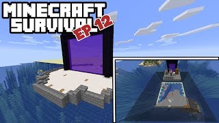 COMPLETE SPAWN CHUNKS PLATFORM  CLEARING AND OCEAN MONUMENT [upl. by Finbur91]