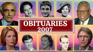 Famous Faces Who Passed Away in 2007 Part 02 OBITUARIES TV [upl. by Sherm929]