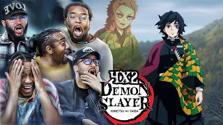 Demon Slayer Season 4 Episode 2  Water Hashira Giyu Tomiokas Pain REACTION [upl. by Ilka]