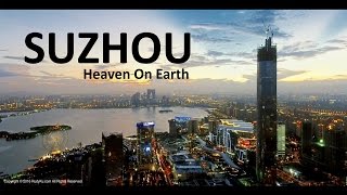 Suzhou China  Aerial footage [upl. by Ecirtap]