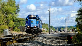 4K60 Lycoming Valley Geeps on the Buffalo amp Pittsburgh Low Grade Line exPRR [upl. by Franek83]