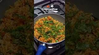 Simple Tomato Rice 🍅🍚  Leftover Rice Recipe  Quick lunchbox recipe  Recipe Under 10 minutes [upl. by Adirf]