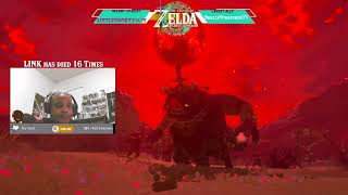 🚨TLOZ TOTK HIGHLIGHT🚨  Great Plateau RD4 LINK vs PHANTOM GANNON 4💖Only ♾️🤴🏾♾️ [upl. by Vudimir181]