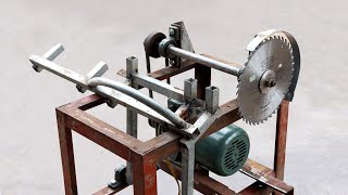 Make your work easier with DIY Firewood Cutting Machine [upl. by Connors]