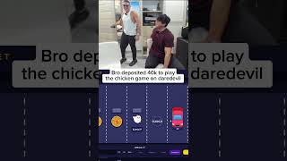 Chicken game on max difficulty kick togi chickengame [upl. by Nnanerak]