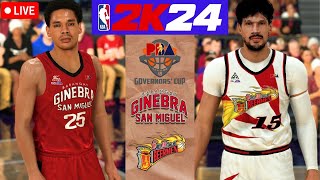 PBA Semi Final Game 4  Brgy Ginebra San Miguel vs San Miguel Beermen  NBA 2K24 [upl. by Eugenle91]