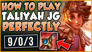 HOW TO PLAY TALIYAH PERFECTLY IN SEASON 9 CHALLENGER TALIYAH ANALYSIS  League of Legends [upl. by Rawna]