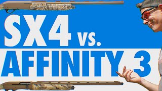 Franchi Affinity 3 VS Winchester SX4  Shotgun Showdown [upl. by Nauqyt]