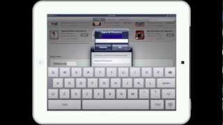 How To Redeem An iTunes Gift Card With An iPad [upl. by Thorfinn]