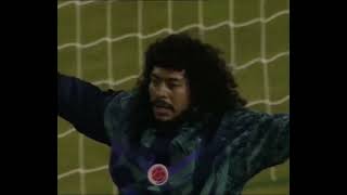 Rene Higuita Scorpion Kick vs England [upl. by Valonia261]